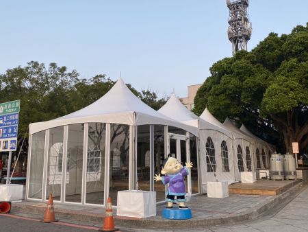 2021年南仁湖湖口休息区帐篷01